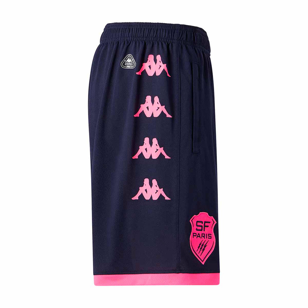 Short Mixiozip Pro Stade Francais Paris 25/26 Bleu Homme