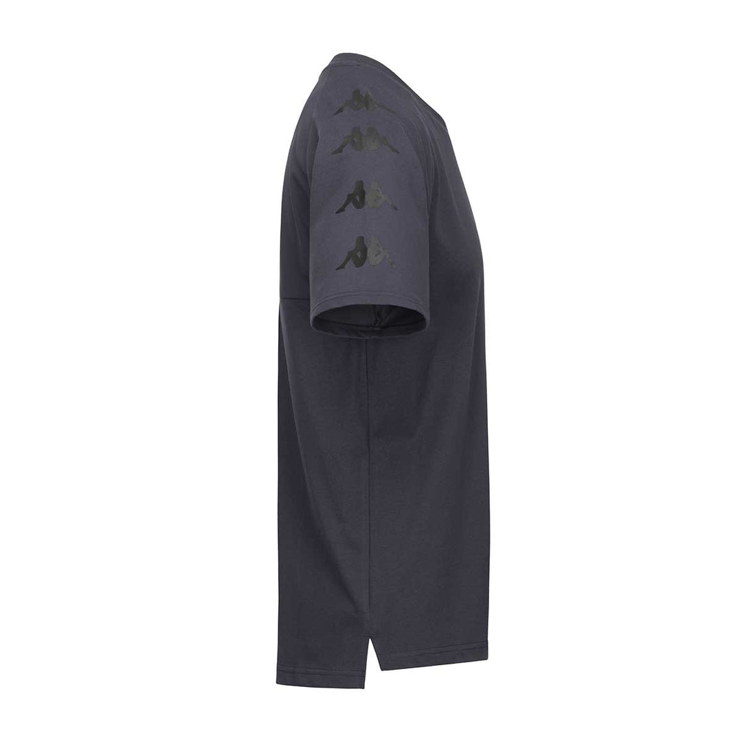 T-Shirt Gonni Gris Homme main