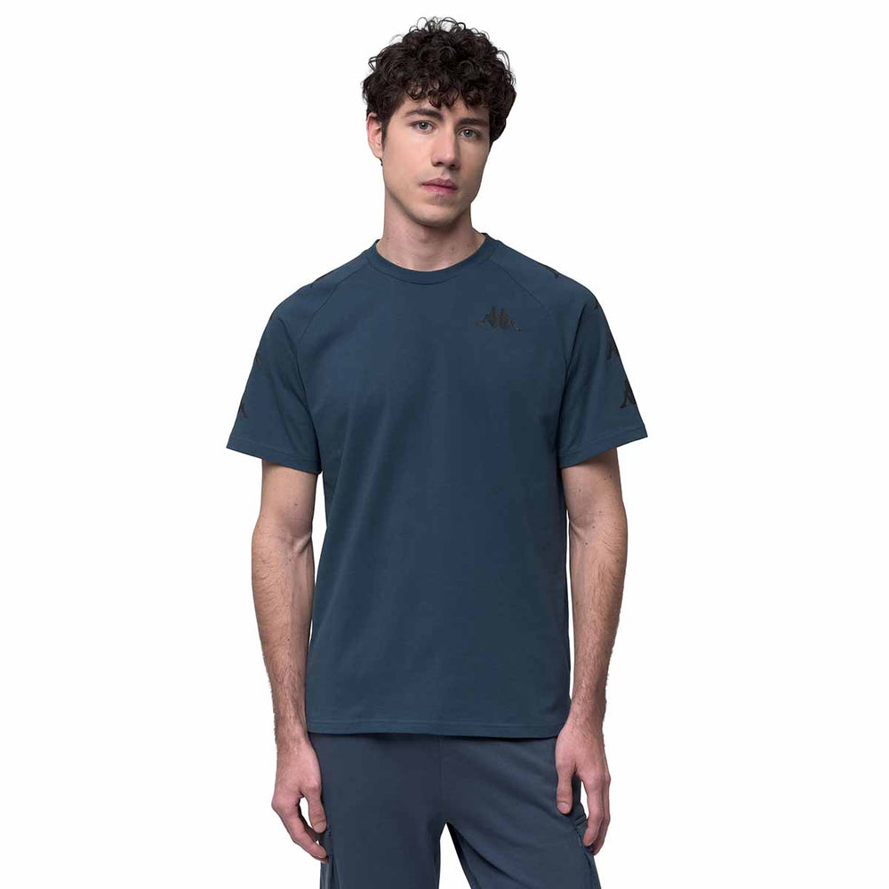 T-Shirt Gonni Bleu Homme 02