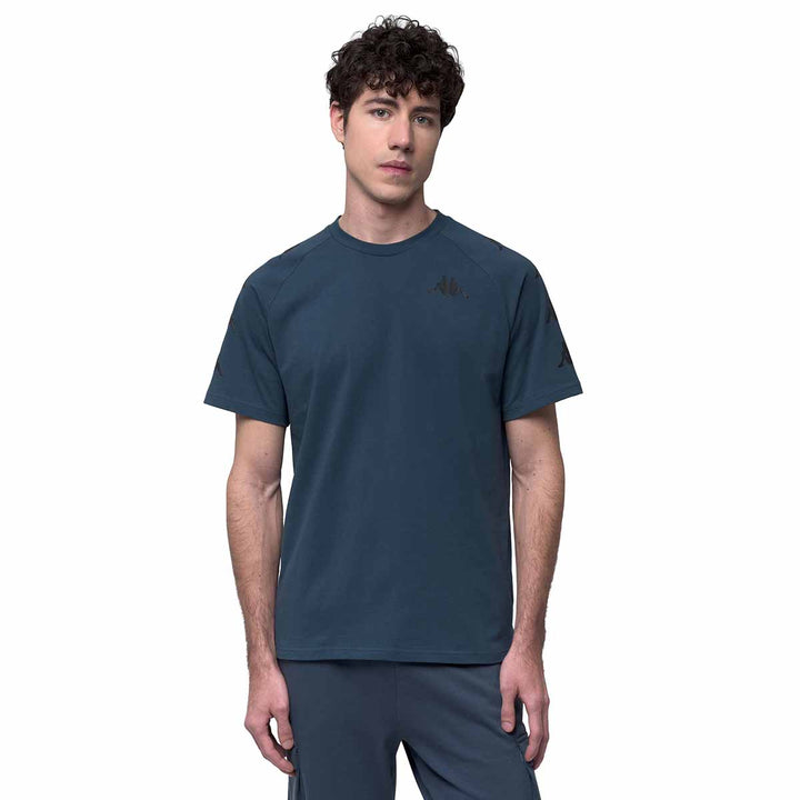 T-Shirt Gonni Bleu Homme 2