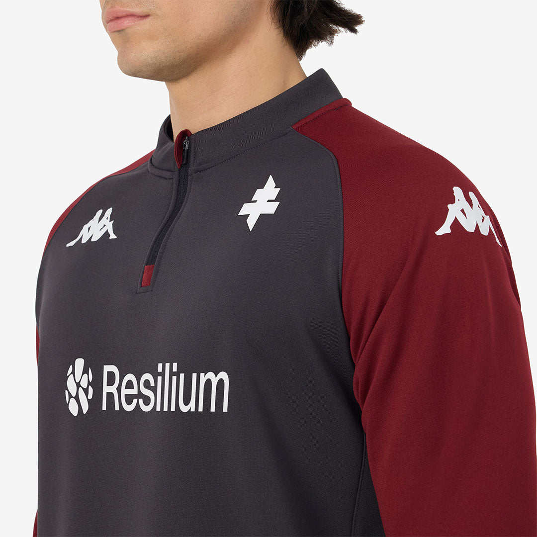 Sweatshirt Muzira Pro FC Metz 25/26 Gris Homme main