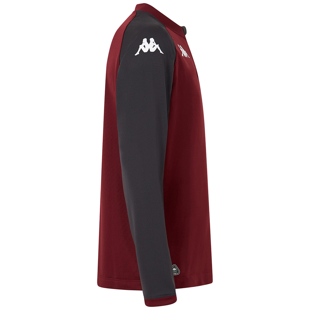 Sweatshirt Muzira Pro FC Metz 25/26 Grenat Enfant 02