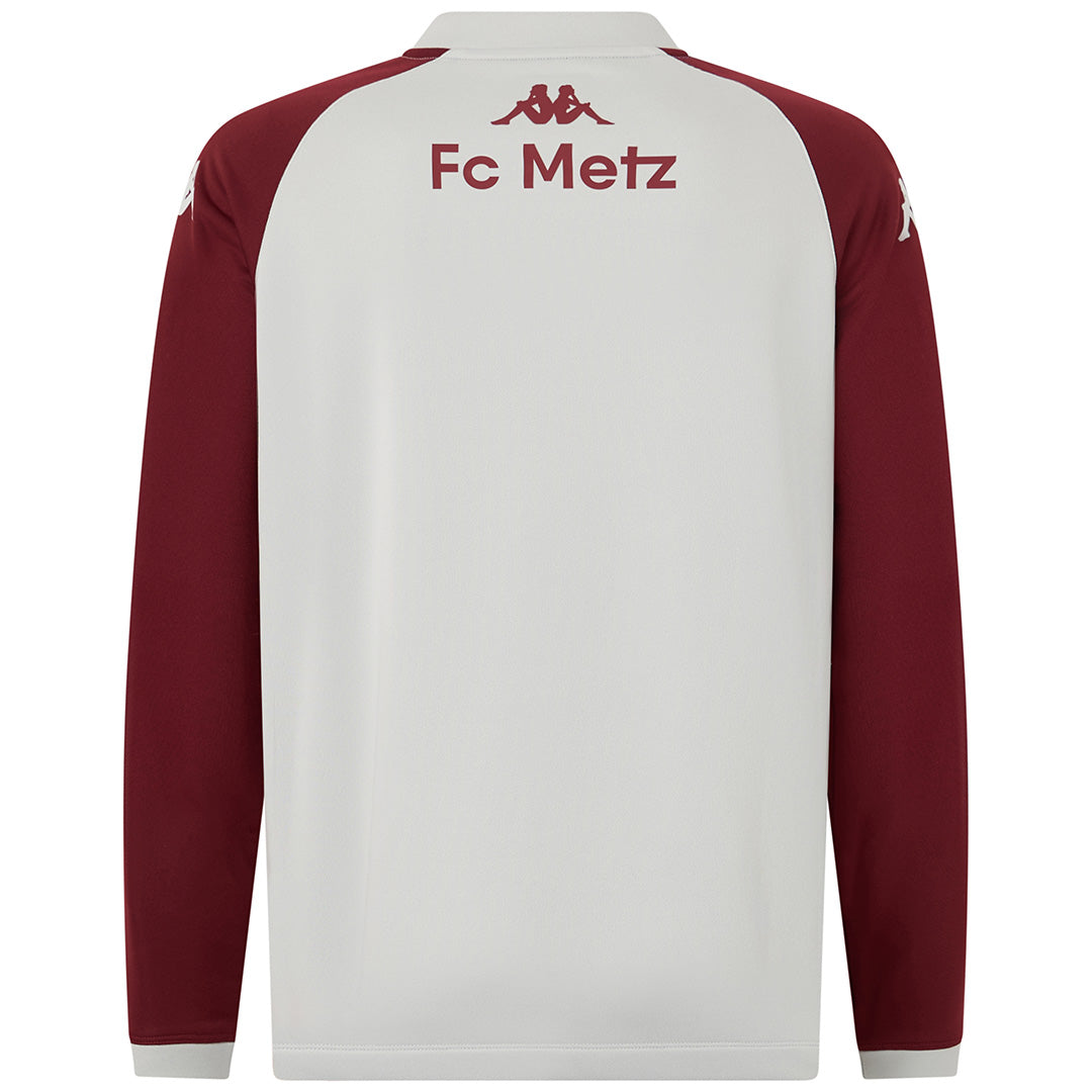 Sweatshirt Muzira Pro FC Metz 25/26 Gris Homme main