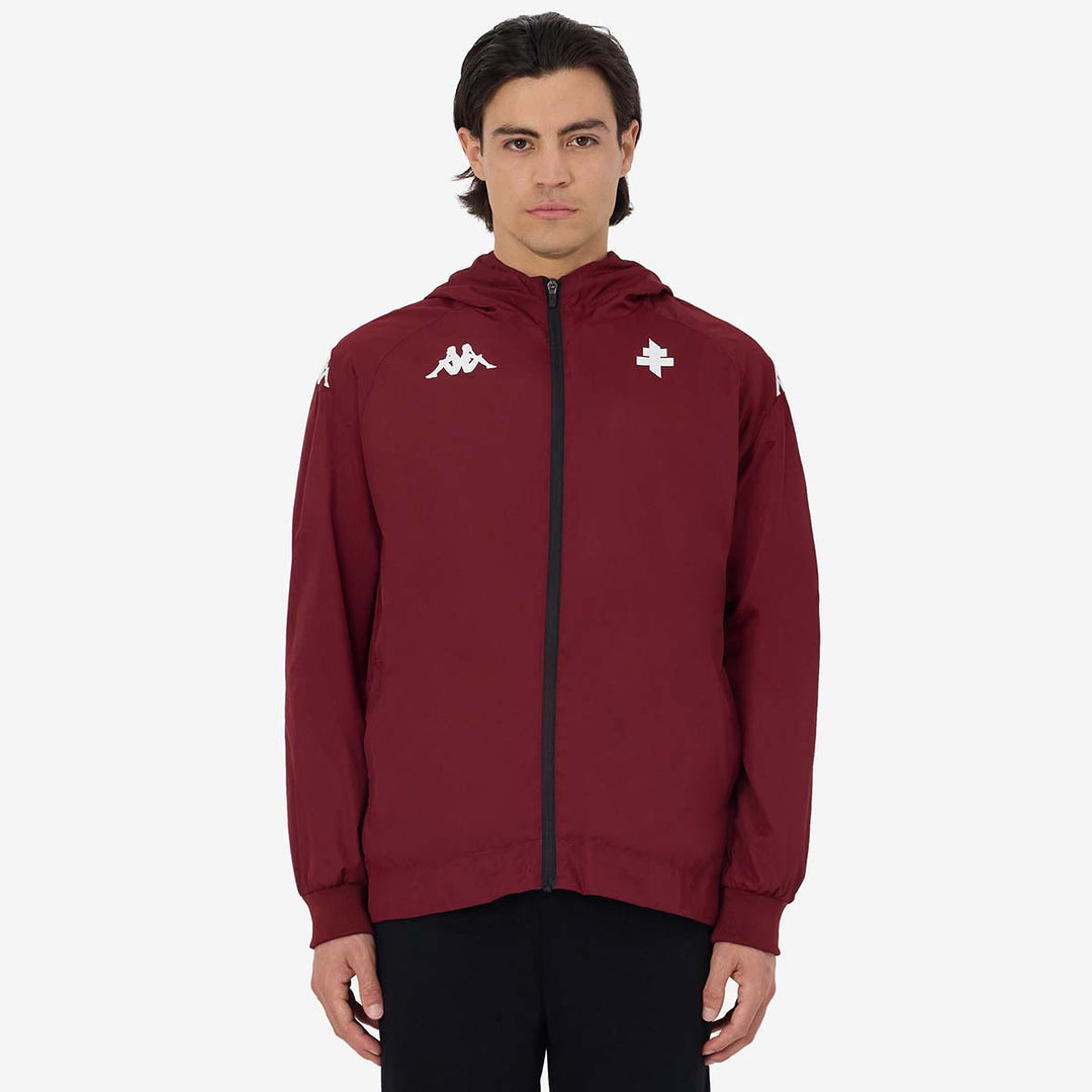 Veste Asteodit FC Metz 25/26 Grenat Homme main