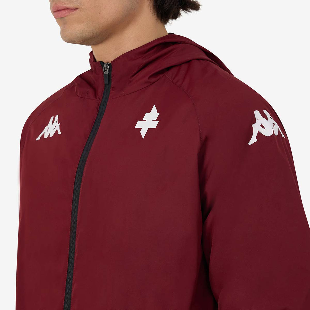 Veste Asteodit FC Metz 25/26 Grenat Homme main