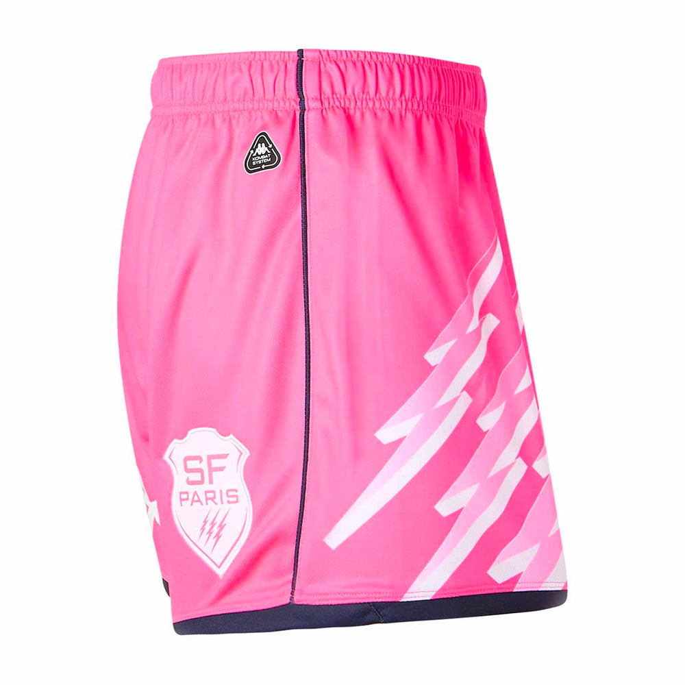 Short Kombat Home Ryder Stade Francais Paris 25/26 Rose Homme 02