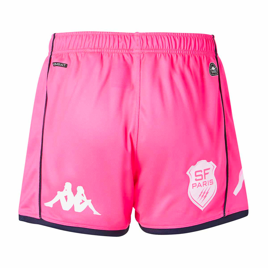 Short Kombat Home Ryder Stade Francais Paris 25/26 Rose Enfant main