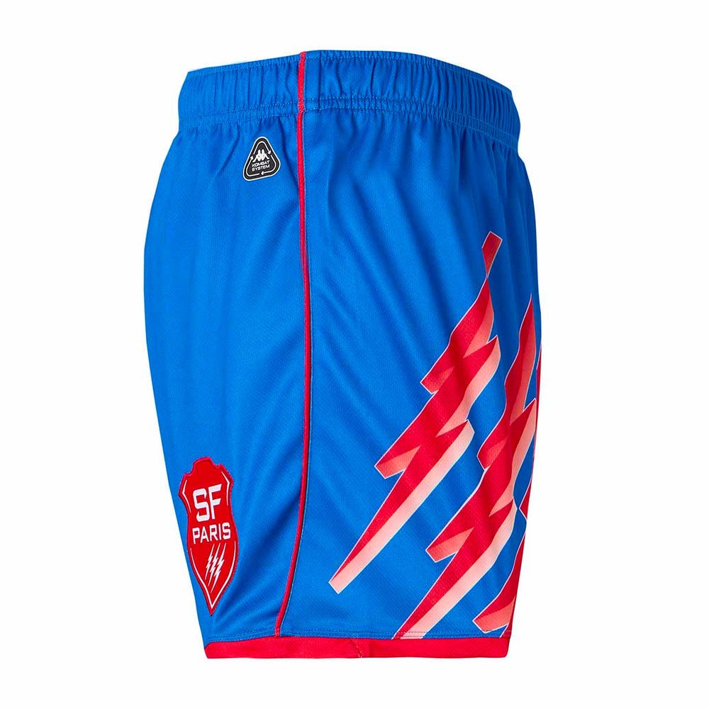 Short Kombat Away Ryder Stade Francais Paris 25/26 Bleu Enfant 02