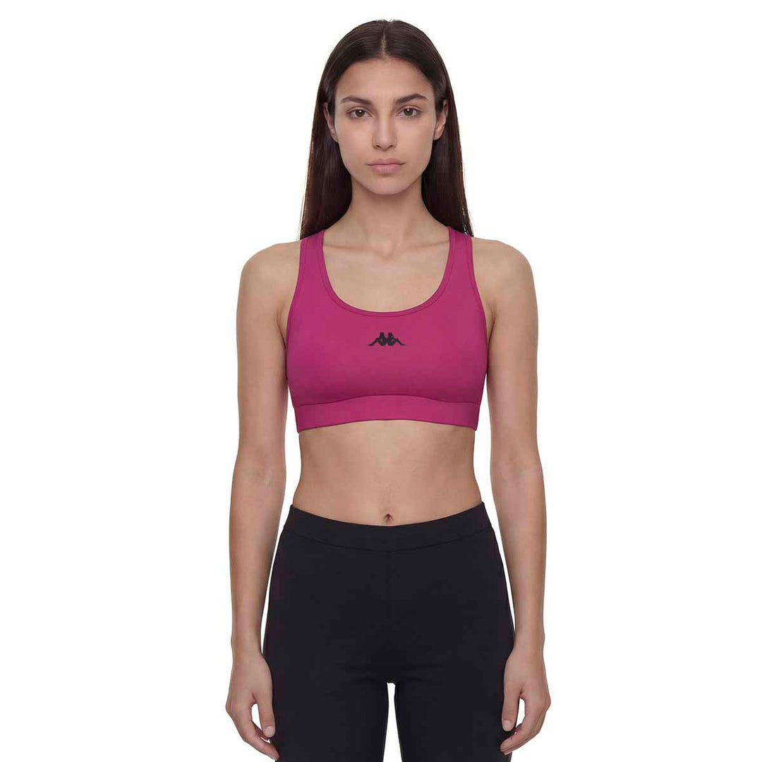 Brassière Irat Fuchsia Femme main