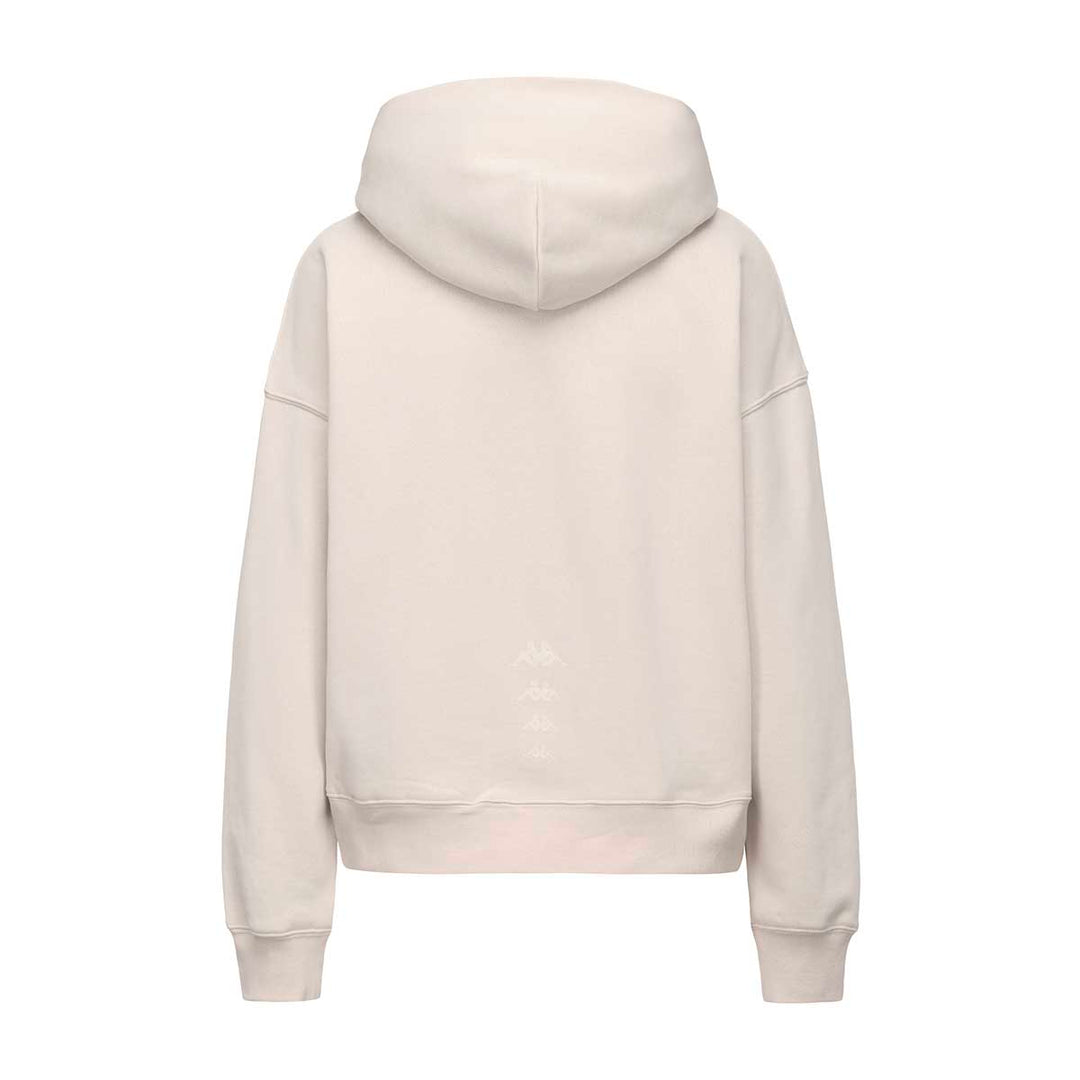 Hoodie Inova Beige Femme main