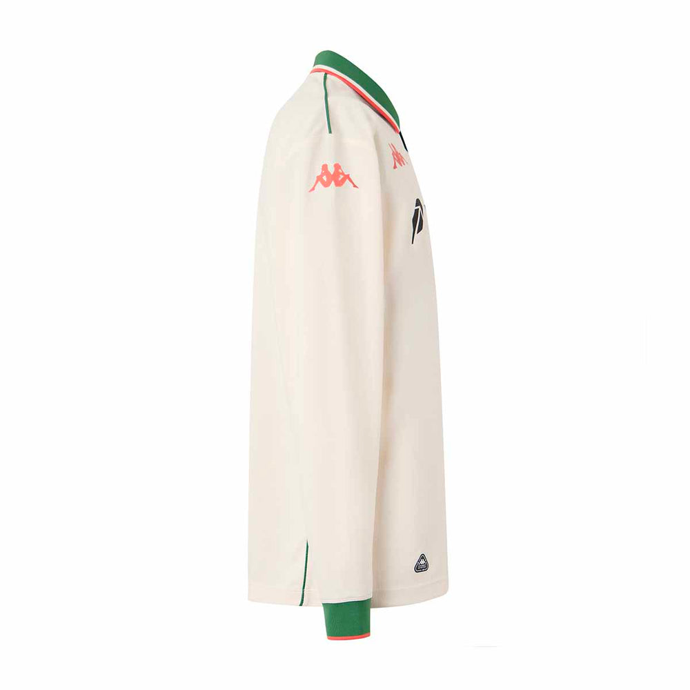 Maillot ML Kombat Away OGC Nice 25/26 Blanc Enfant 02
