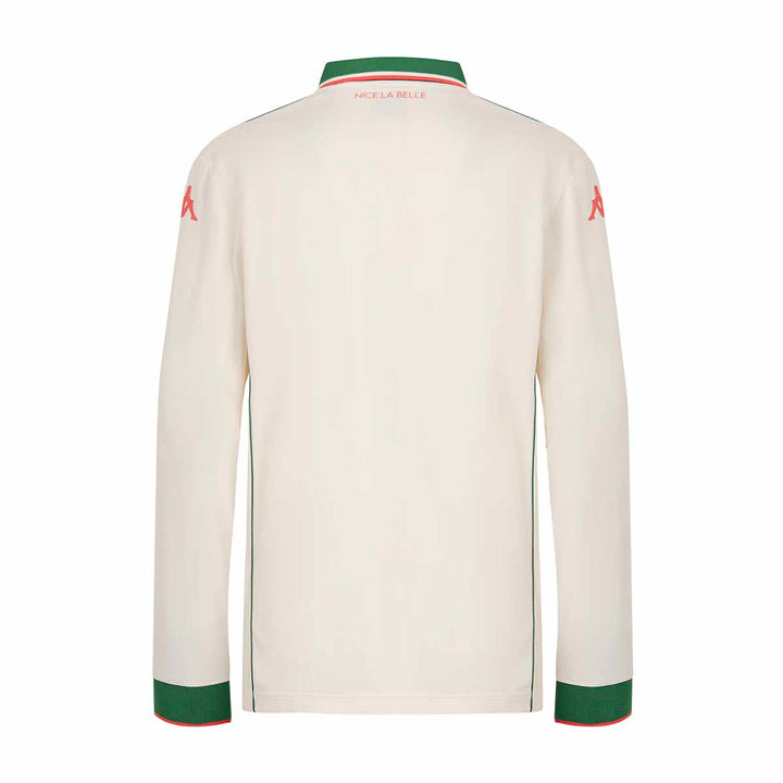 Maillot ML Kombat Away OGC Nice 25/26 Blanc Homme