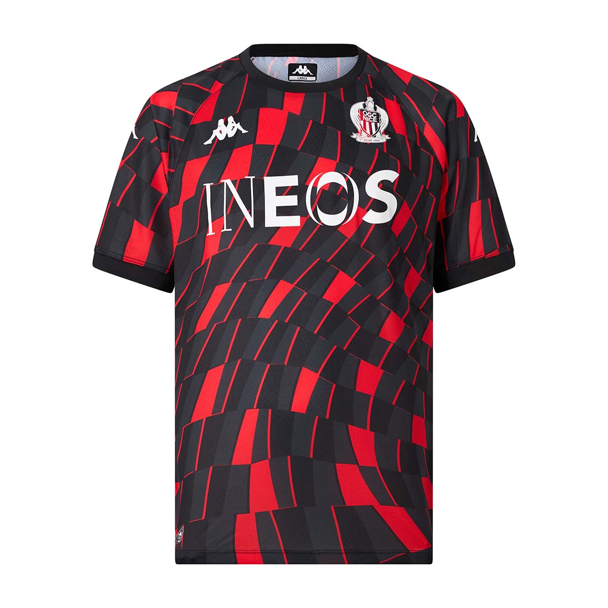 Maillot Mokibapre Home Pro OGC Nice 25/26 Noir Enfant | Kappa France