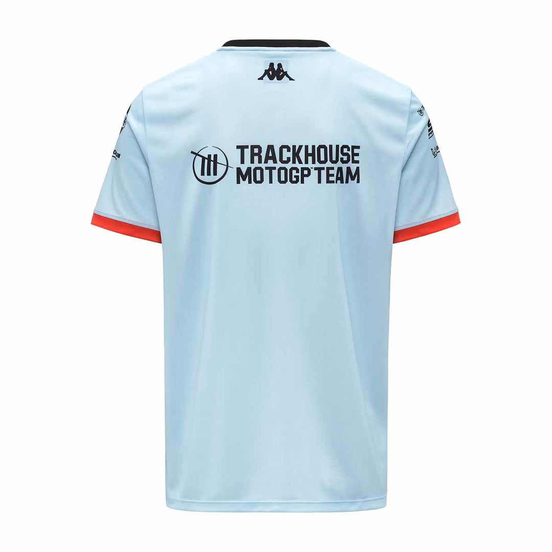 T-Shirt Amiroms Gulf Trackhouse 2025 Bleu Homme main