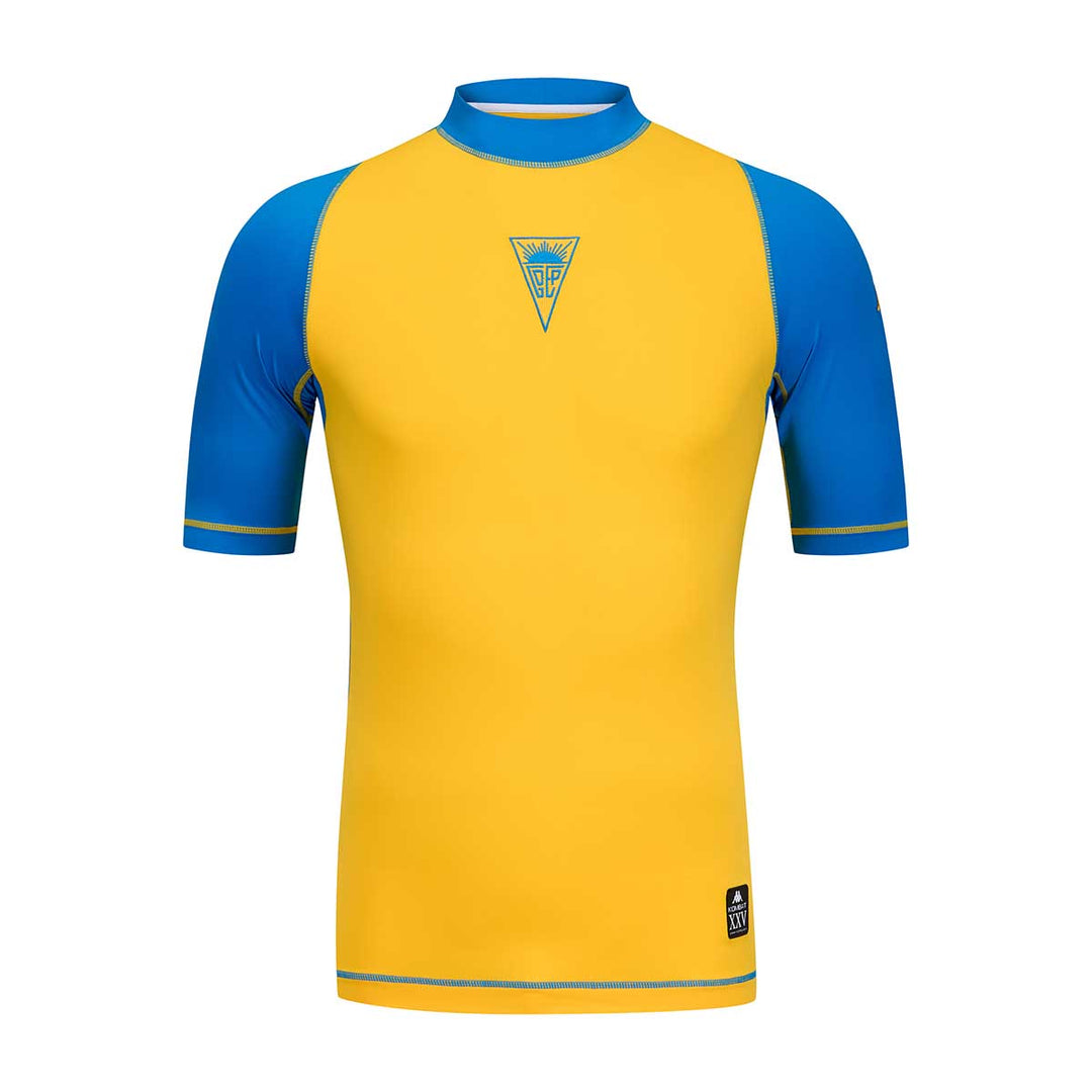 Maillot Kombat XXV Estoril Praia 25/26 Jaune Homme main