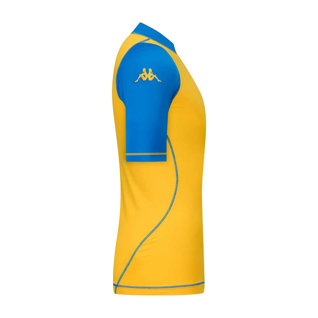 Maillot Kombat XXV Estoril Praia 25/26 Jaune Homme main