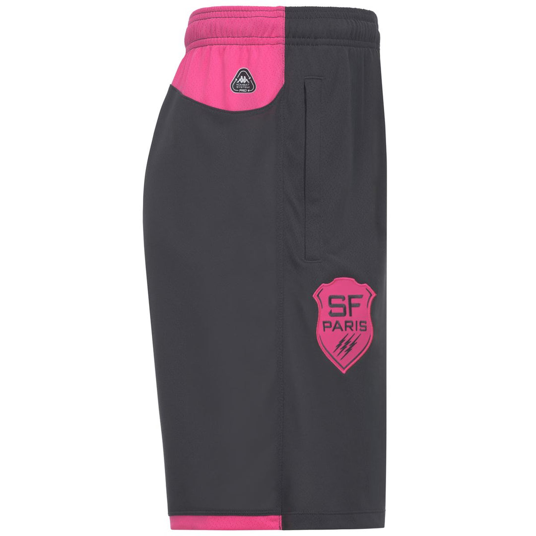 Short Mixiozip Pro 2 Stade Français Paris 26/27 Gris Homme main