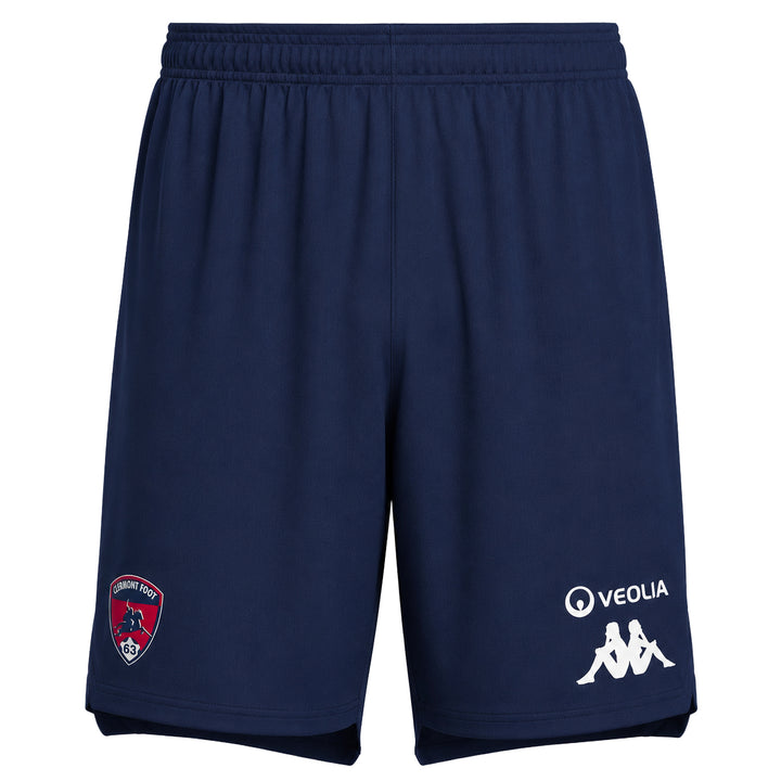 Short Kombat Ryder Home Clermont Foot 63 26/27 Bleu Enfant 1