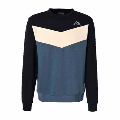 Sweatshirt Kappa Idisson Bleu Homme - face