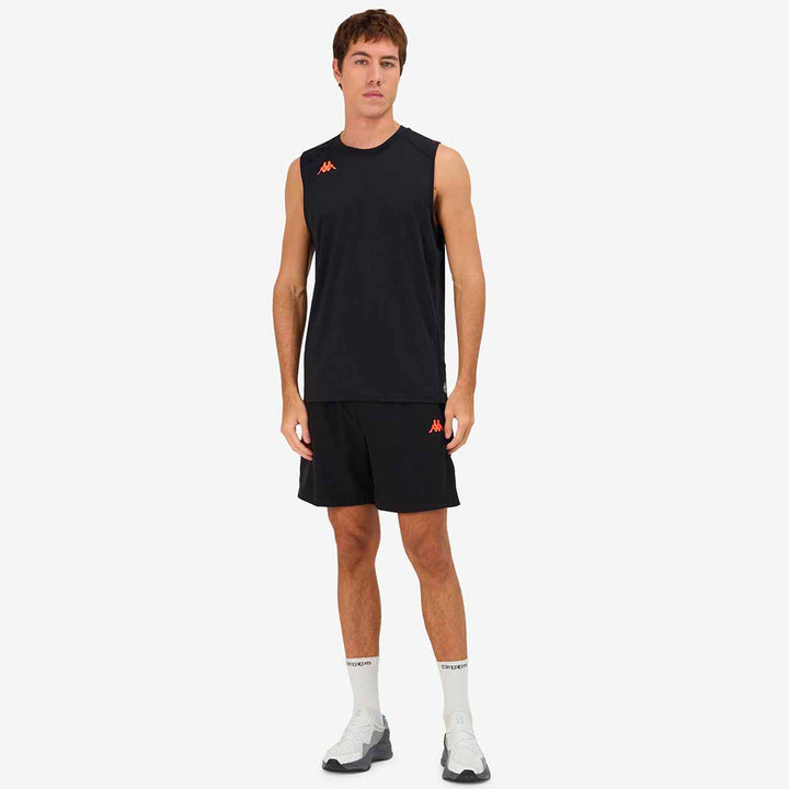 Short Kombat Fio Noir Homme 1