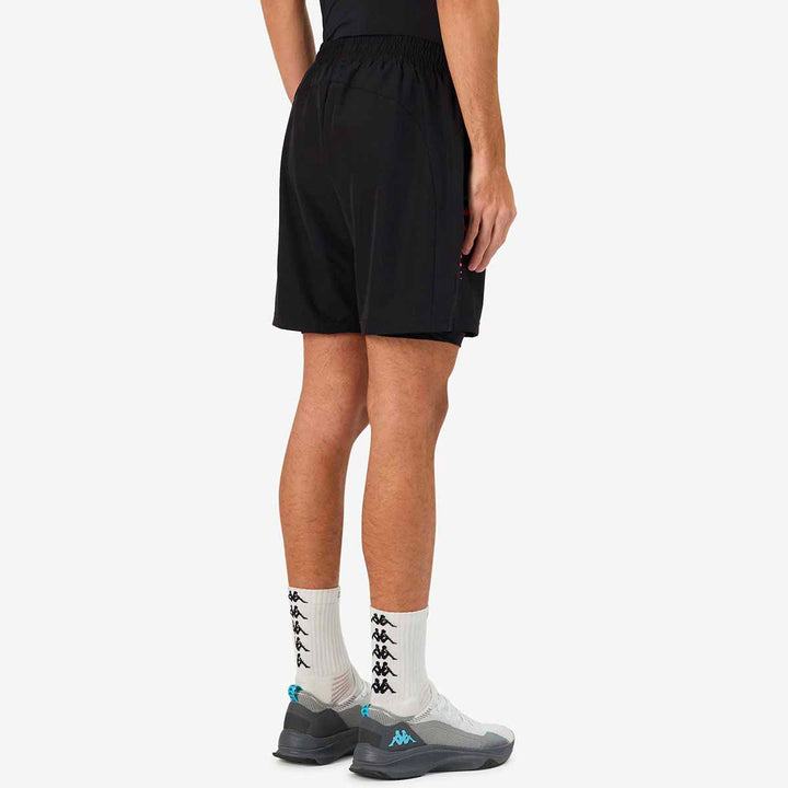 Short Kombat Fio Noir Homme 5