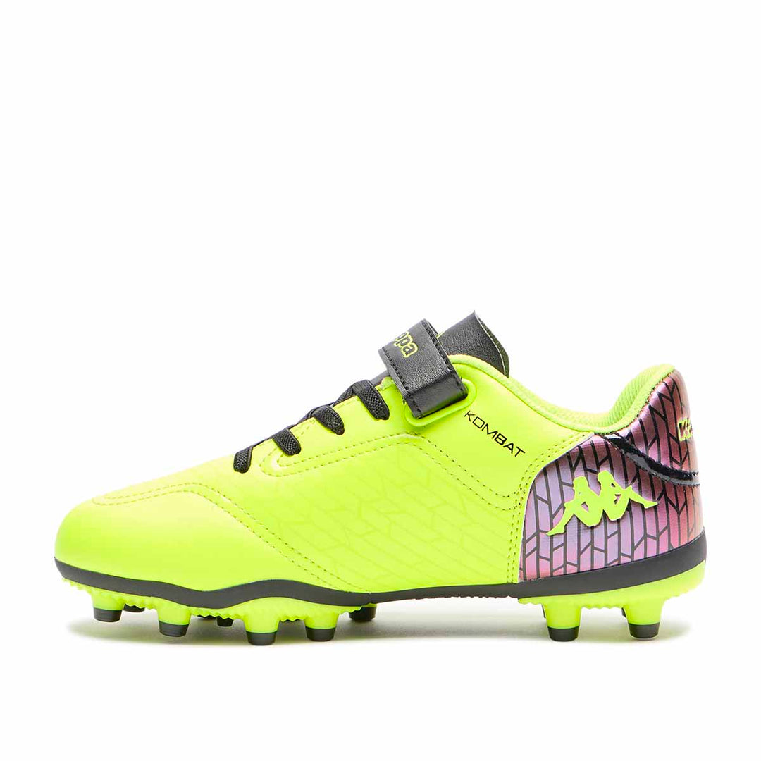 Chaussures Kombat Player Ev Fg Jaune Enfant main
