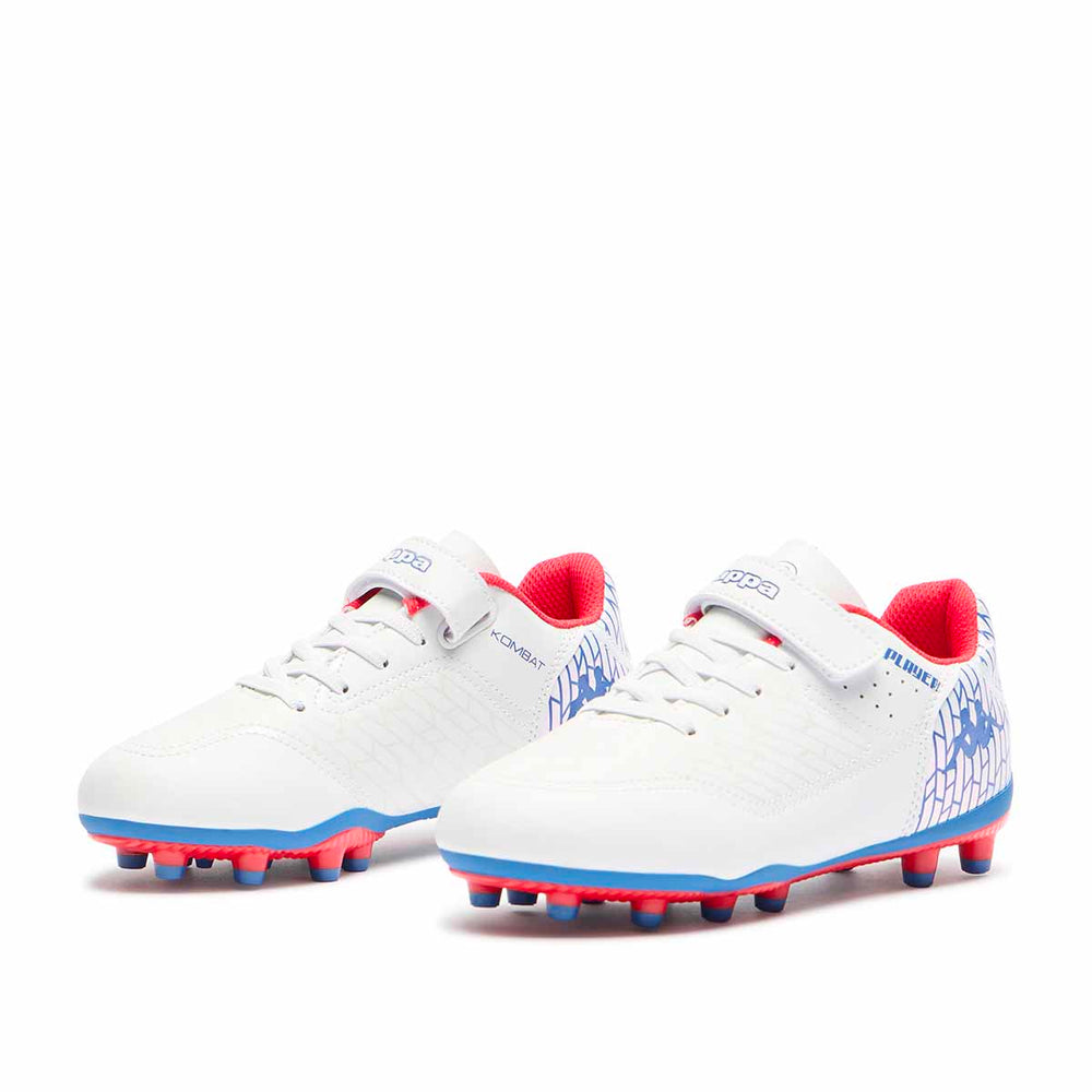 Chaussures Kombat Player Ev Fg Blanc Enfant 02