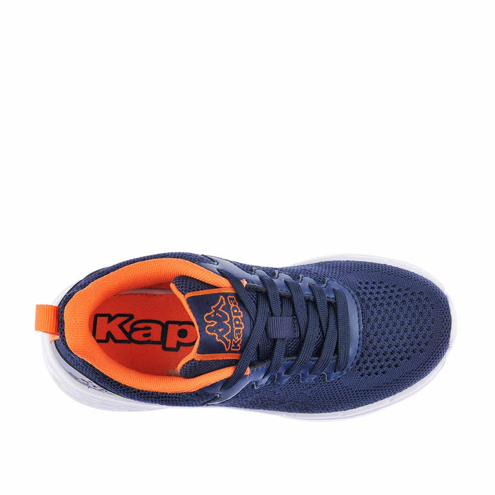 Baskets Logo Rostie Bleu Enfant