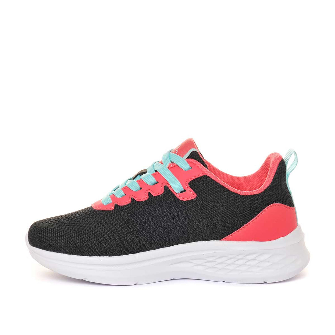 Baskets Rostie Noir Enfant main