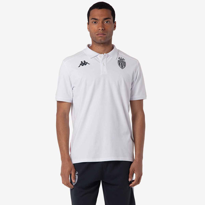 Polo Acramy AS Monaco 24/25 Blanc Homme