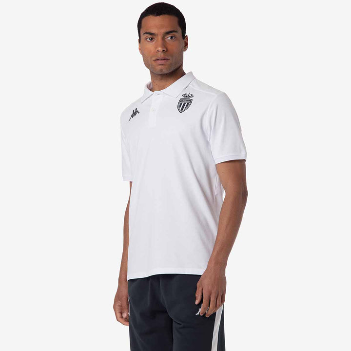 Polo Acramy AS Monaco 24/25 Blanc Homme