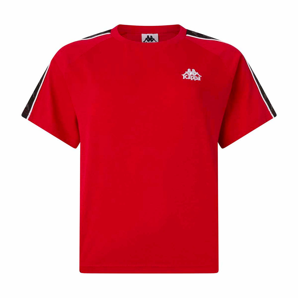 T-Shirt 222 Banda Adi Rouge Femme 02
