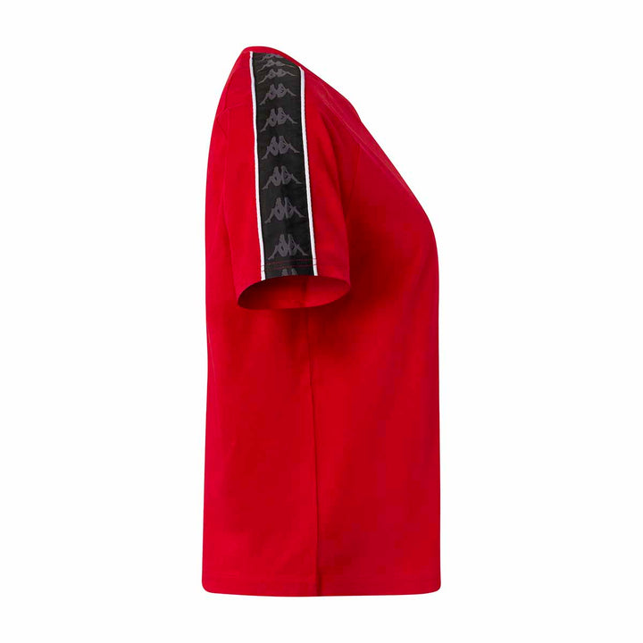 T-Shirt 222 Banda Adi Rouge Femme 5