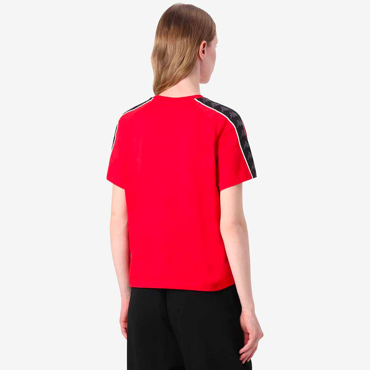 T-Shirt 222 Banda Adi Rouge Femme 4