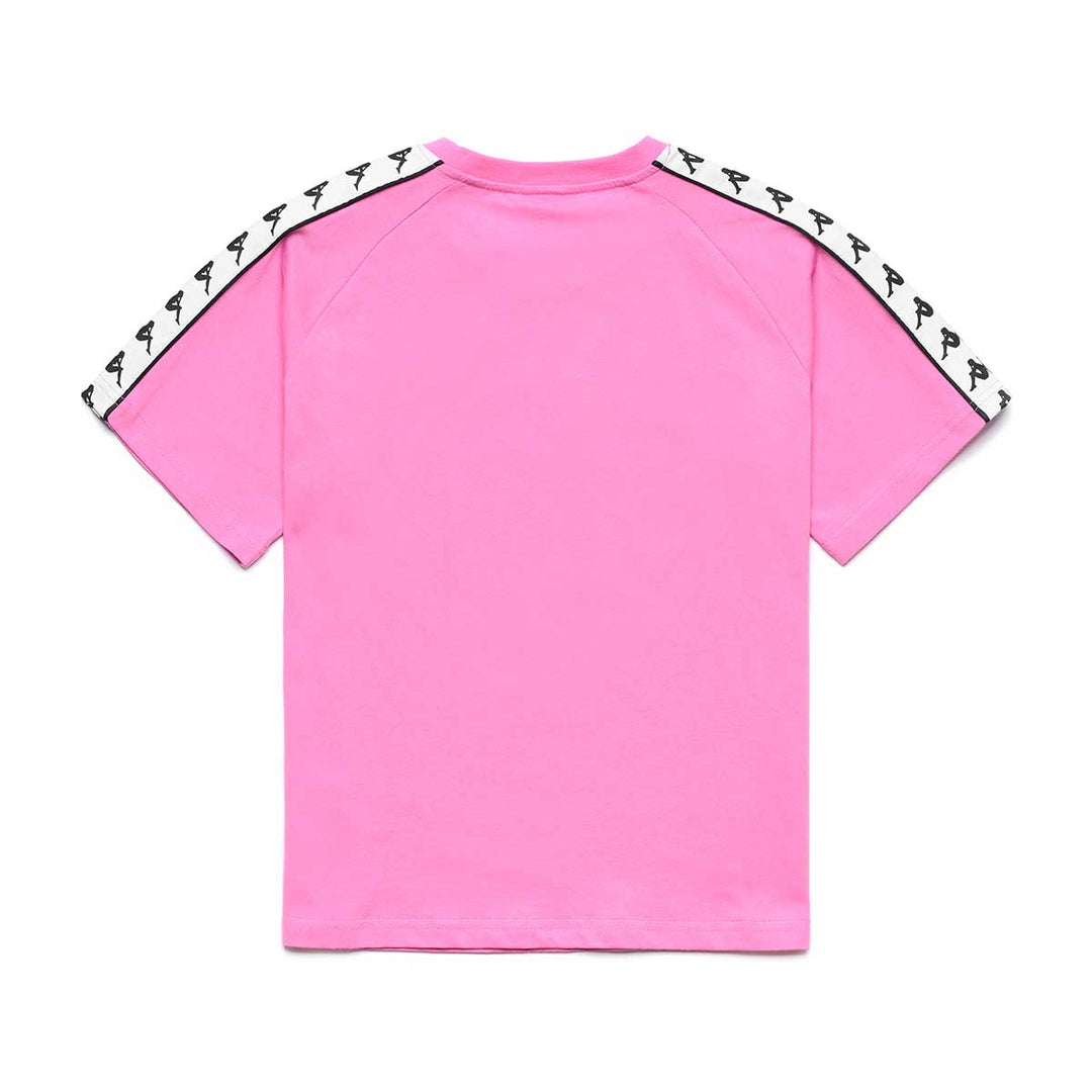 T-Shirt 222 Banda Adi Rose Femme main