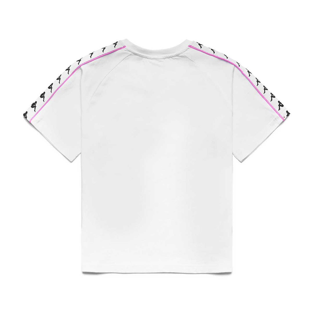T-Shirt 222 Banda Adi Blanc Femme main