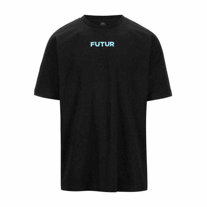 T-Shirt Muziki Kappa Futur Festival Noir Homme