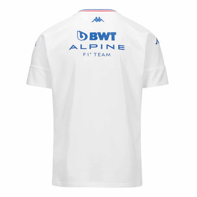 T-Shirt Adowi BWT Alpine F1 Team 2024 Blanc Homme