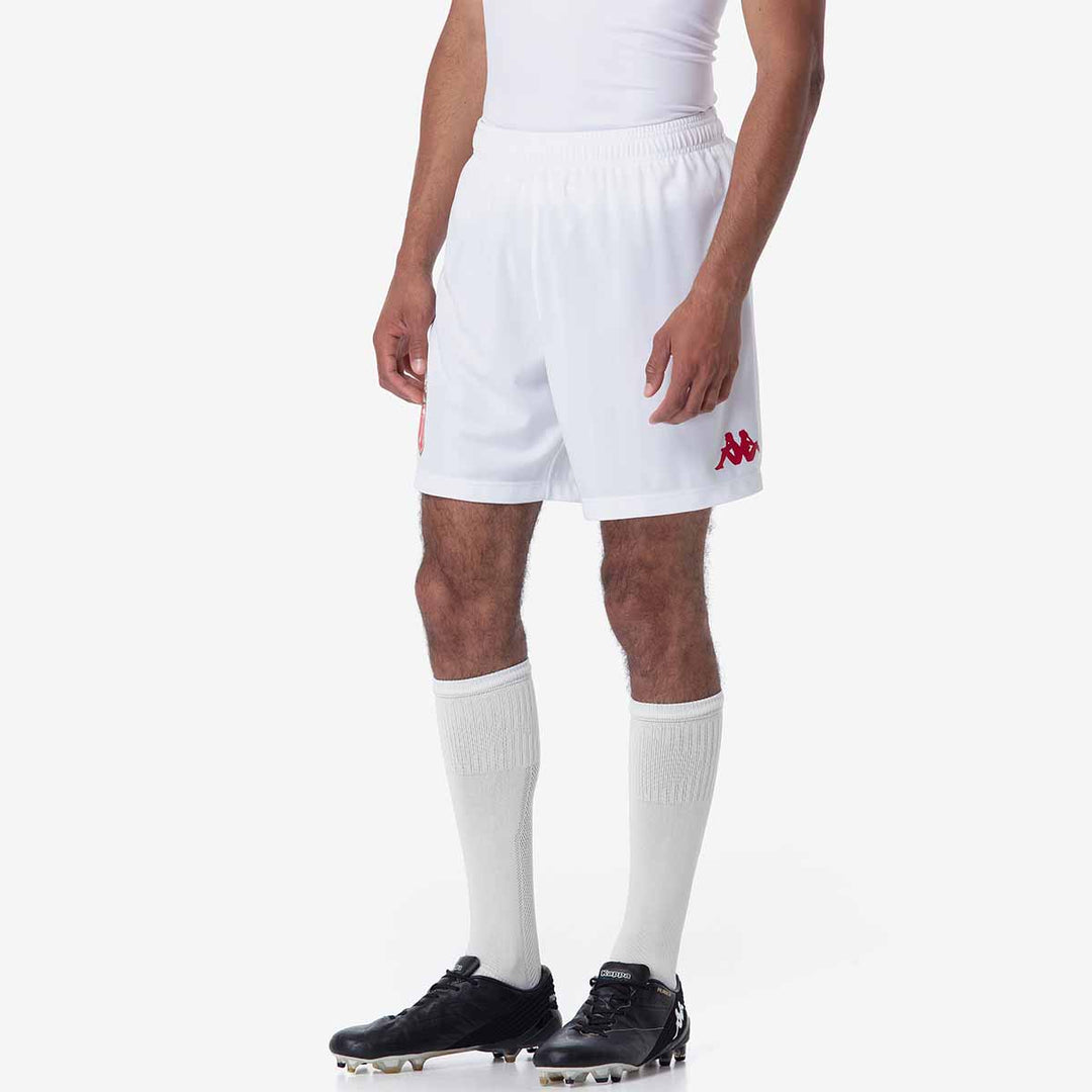 Short Kombat Ryder Home AS Monaco 24/25 Blanc Homme