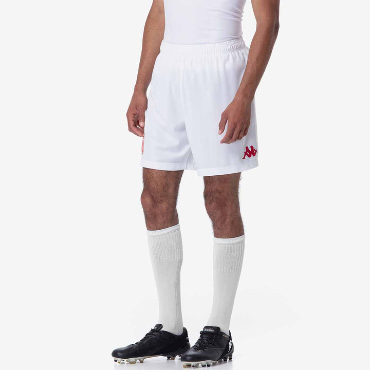 Short Kombat Ryder Home AS Monaco 24/25 Blanc Homme