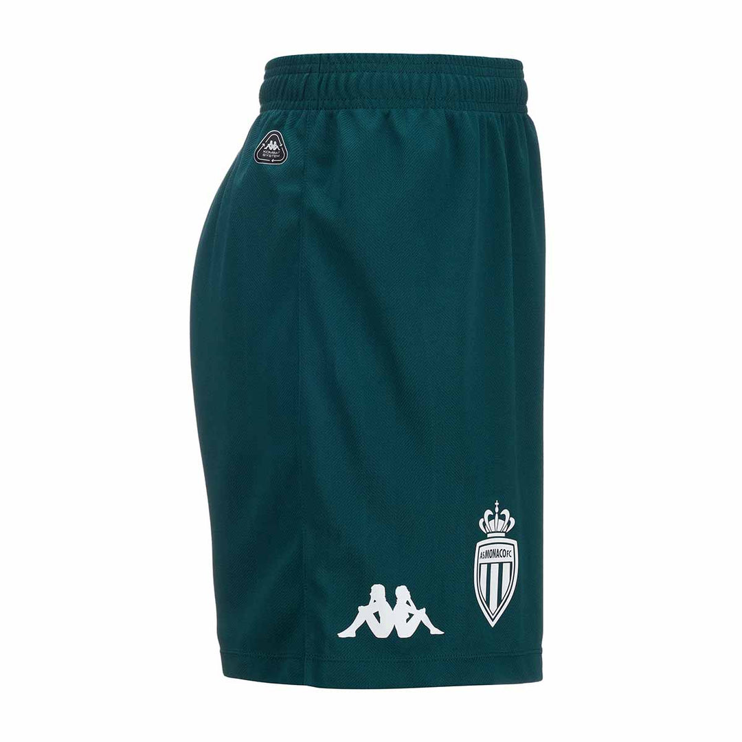 Short Kombat Ryder Away AS Monaco 24/25 Vert Enfant