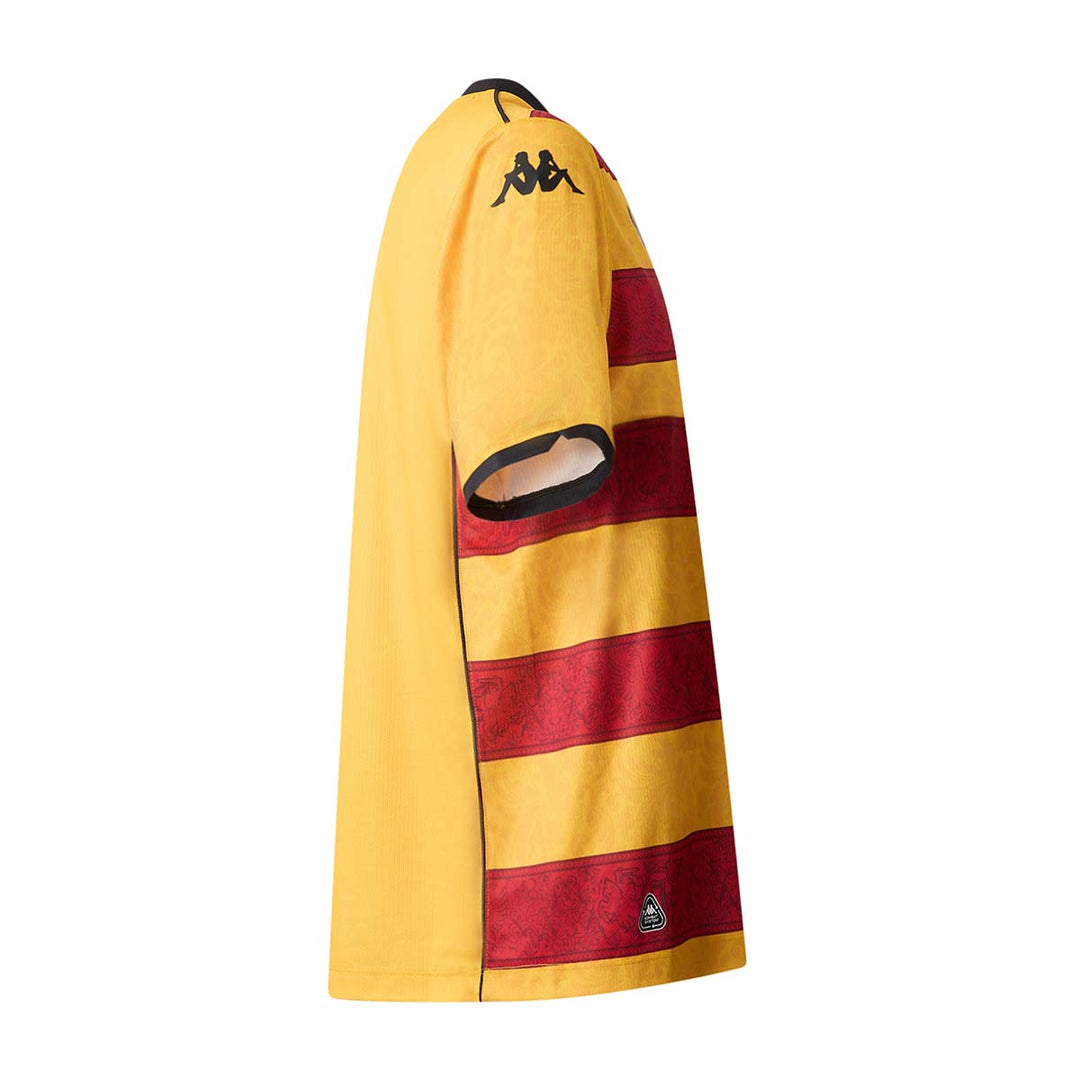 Maillot Kombat Home Jagiellonia 25/26 Jaune Homme main