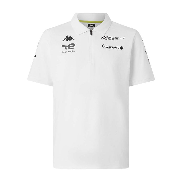 Polo Andrew Peugeot Sport 2025 Blanc Homme