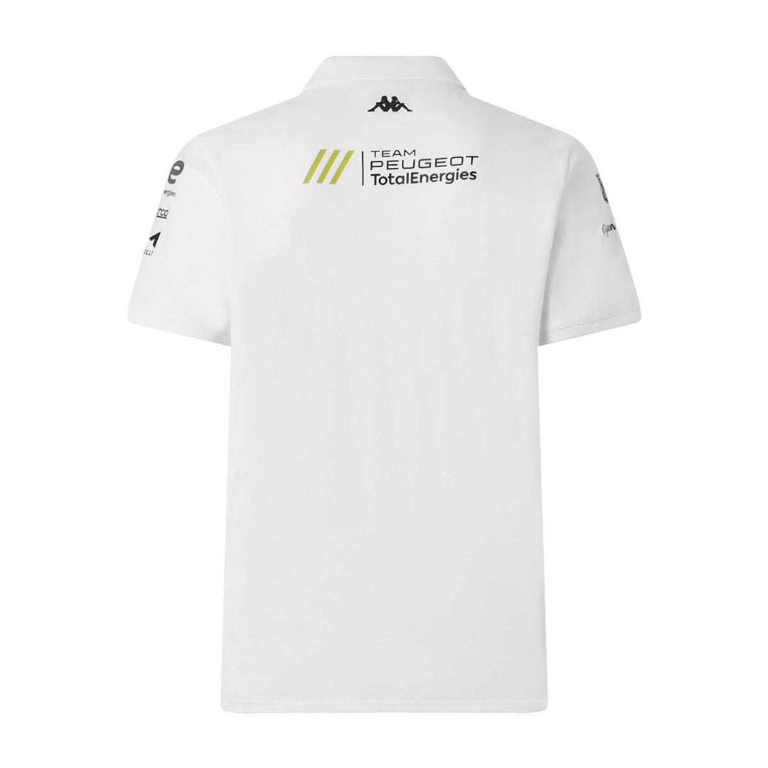 Polo Andrew Peugeot Sport 2025 Blanc Homme
