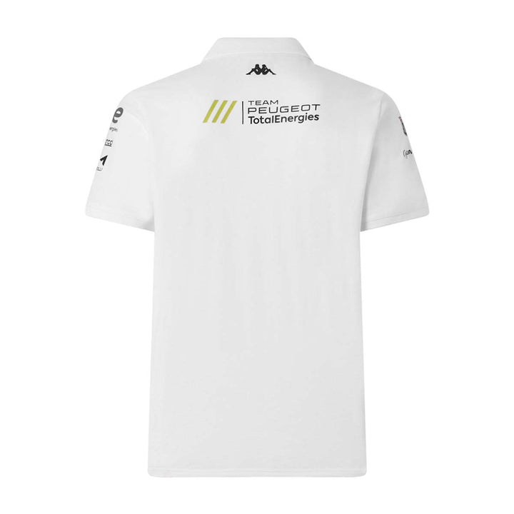 Polo Andrew Peugeot Sport 2025 Blanc Homme