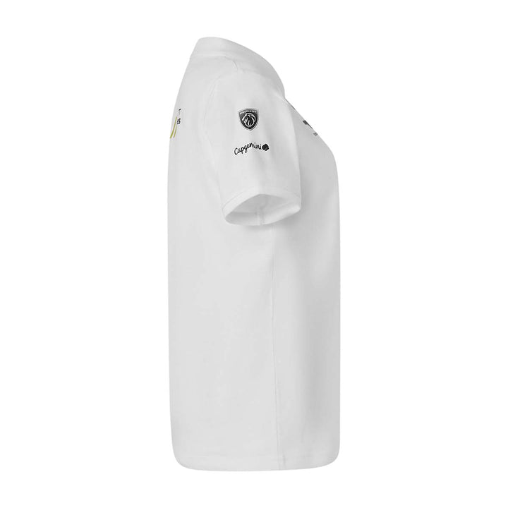 Polo Andrew Peugeot Sport 2025 Blanc Femme