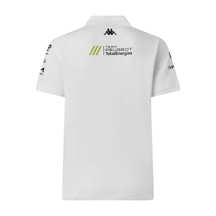 Polo Andrew Peugeot Sport 2025 Blanc Femme