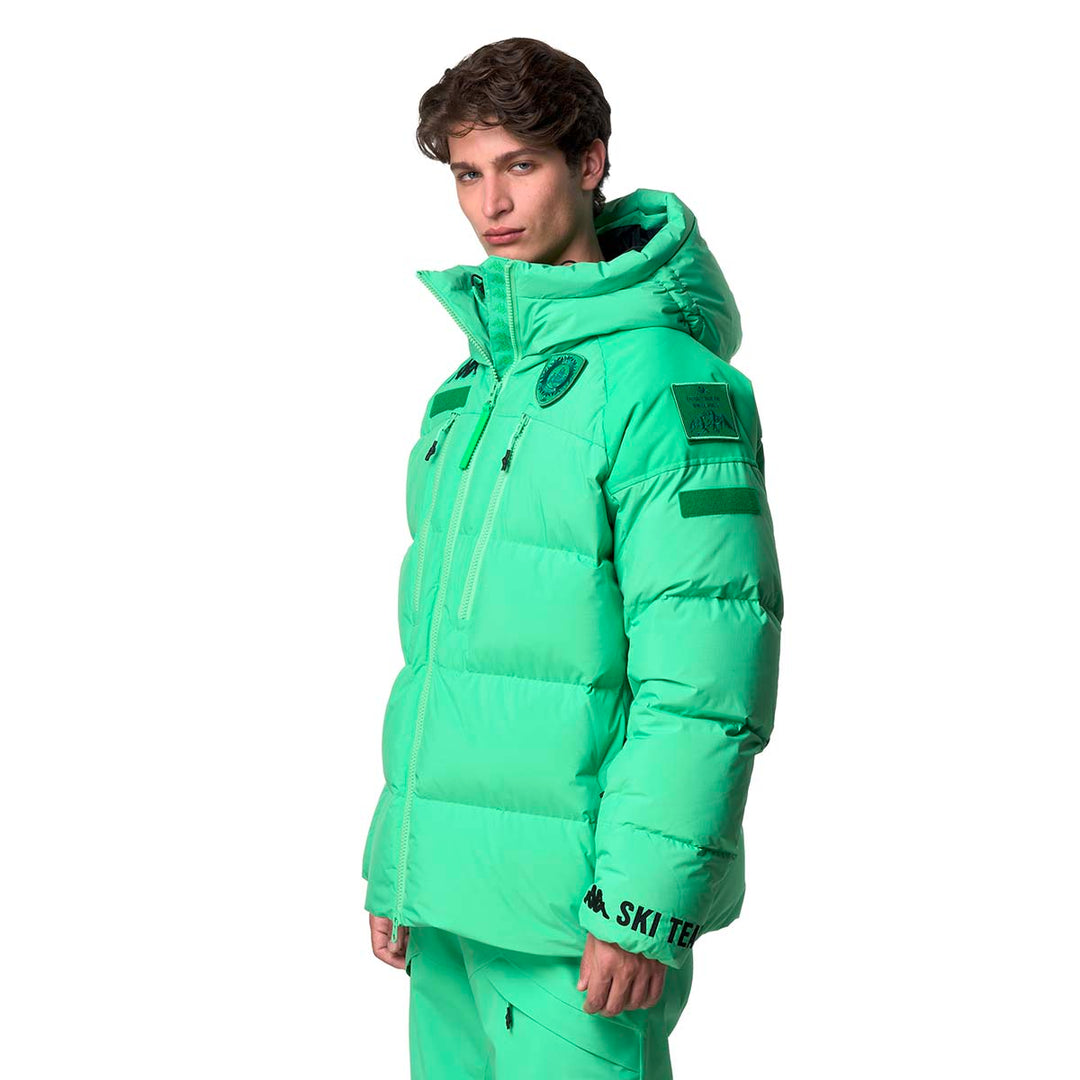 Manteau 6Cento 662C Premium Vert Unisexe main