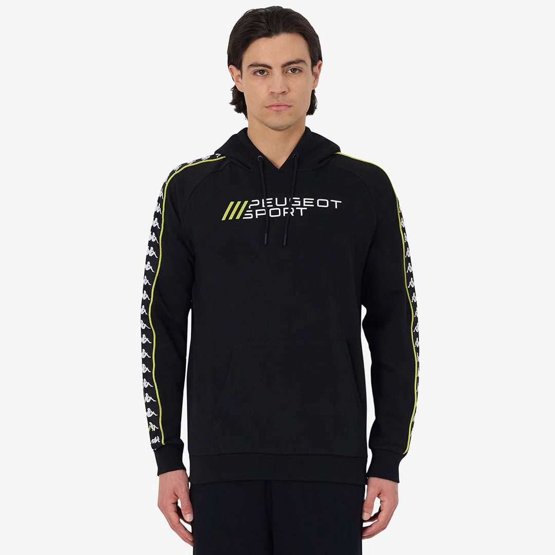 Hoodie 222 Banda Tajas Peugeot Sport 2025 Noir Homme main