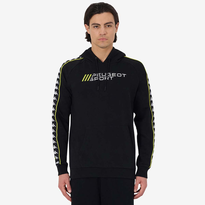 Hoodie 222 Banda Tajas Peugeot Sport 2025 Noir Homme 4
